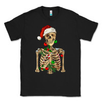 Black Christmas Skeleton Classic Tee - RanaPortraitStore