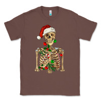 Chestnut Christmas Skeleton Classic Tee - RanaPortraitStore