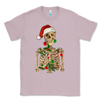 Lilac Christmas Skeleton Classic Tee - RanaPortraitStore