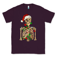 Plum Christmas Skeleton Classic Tee - RanaPortraitStore