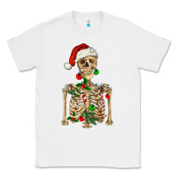 White Christmas Skeleton Classic Tee - RanaPortraitStore