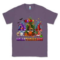 Lavender happy hallothanksmas Classic Tee - FaDigitalArtStudio