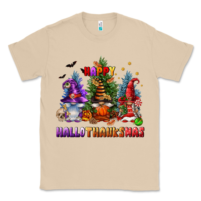 Happy Hallothanksmas Classic Tee by FaDigitalArtStudio | Teevron