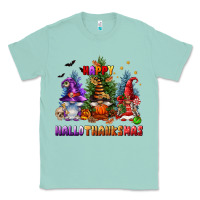 Seafoam happy hallothanksmas Classic Tee - FaDigitalArtStudio