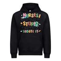 Black nurses we cant fix stupid Urban Hoodie - MaliasSmallBusiness