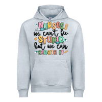 Heather Grey nurses we cant fix stupid Urban Hoodie - MaliasSmallBusiness