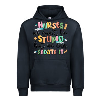 Navy nurses we cant fix stupid Urban Hoodie - MaliasSmallBusiness
