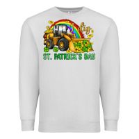 Dove Grey i dig st patrick s day bulldozer Premium Sweatshirt - JahusDesignShop