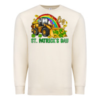 Sandshell i dig st patrick s day bulldozer Premium Sweatshirt - JahusDesignShop