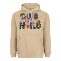 Mushroom cute nails Heavyweight Hoodie - CowhideDigitalArt