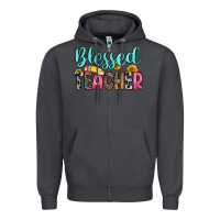 Smoke blessed teacher Zipper Hoodie - Zillion Design Studio