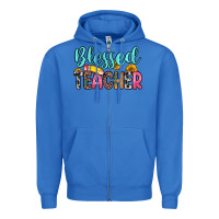 True Royal blessed teacher Zipper Hoodie - Zillion Design Studio