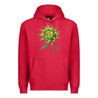 Cardinal sun fill green green sunflower Premium Hoodie - LillyAllenDesigns