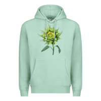 Seafoam sun fill green green sunflower Premium Hoodie - LillyAllenDesigns