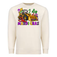Sandshell i dig mardi gras bulldozer Premium Sweatshirt - JahusDesignShop