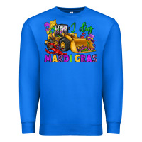 True Royal i dig mardi gras bulldozer Premium Sweatshirt - JahusDesignShop