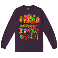 Plum nacho average speech therapist Long Sleeve Tee - AdoDesignShop