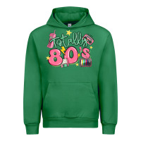Emerald totally 80s retro vintage Urban Hoodie - MaliasSmallBusiness