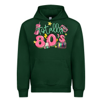 Forest Green totally 80s retro vintage Urban Hoodie - MaliasSmallBusiness