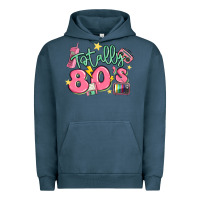 Pigment Midnight Navy totally 80s retro vintage Urban Hoodie - MaliasSmallBusiness