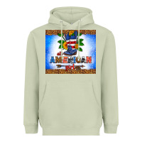 Matcha all American girl Heavyweight Hoodie - HRA Design Shop