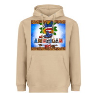 Mushroom all American girl Heavyweight Hoodie - HRA Design Shop