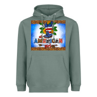 Sage all American girl Heavyweight Hoodie - HRA Design Shop