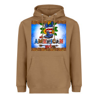 Toasted Coconut all American girl Heavyweight Hoodie - HRA Design Shop