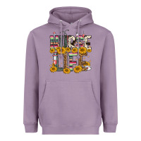 Lavender nurse life Heavyweight Hoodie - FaDigitalArtStudio