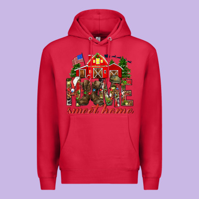 Army Christmas Home Sweet Home Premium Hoodie Designed By Nancycooperartshop