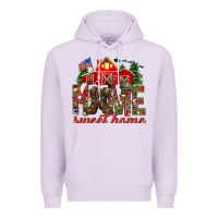 Lilac Army Christmas home sweet home Premium Hoodie - NancyCooperArtShop