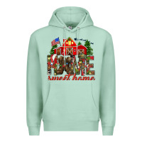 Seafoam Army Christmas home sweet home Premium Hoodie - NancyCooperArtShop