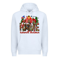 White Army Christmas home sweet home Premium Hoodie - NancyCooperArtShop