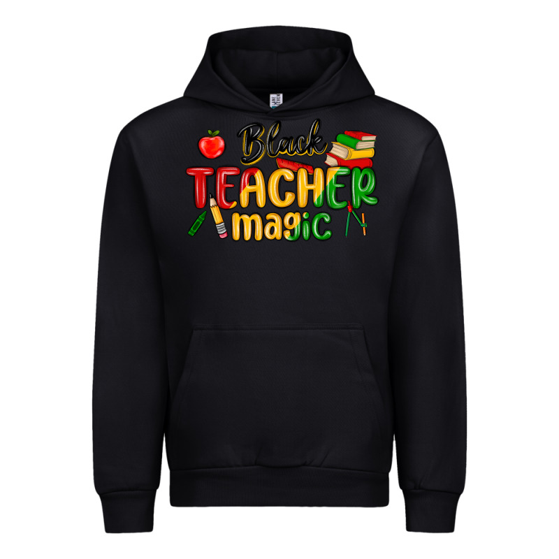 Black Teacher Magic Juneteenth Urban Hoodie by MaliasSmallBusiness | Teevron