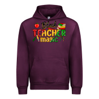 Mauve Wine black teacher magic juneteenth Urban Hoodie - MaliasSmallBusiness