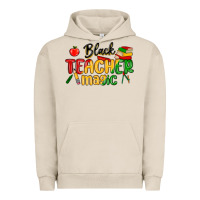 Pigment French Oak black teacher magic juneteenth Urban Hoodie - MaliasSmallBusiness