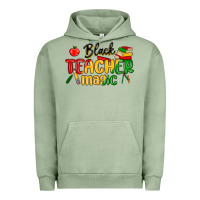 Pigment Oil Green black teacher magic juneteenth Urban Hoodie - MaliasSmallBusiness