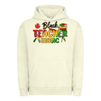 Pigment Pistachio black teacher magic juneteenth Urban Hoodie - MaliasSmallBusiness