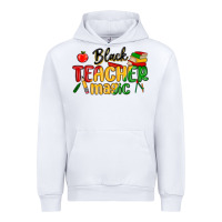 White black teacher magic juneteenth Urban Hoodie - MaliasSmallBusiness