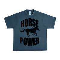 Midnight Navy Horse Power Urban Heavy Tee - Bettercallsaul