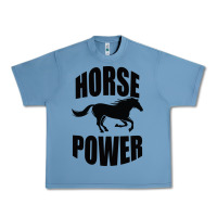 Pebble Blue Horse Power Urban Heavy Tee - Bettercallsaul