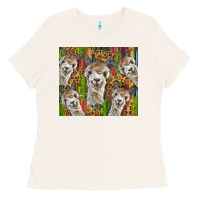 Bone alpaca Ladies Tee - BarkalooDesign