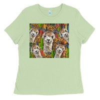 Matcha alpaca Ladies Tee - BarkalooDesign