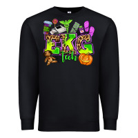 Black ekg tech nurse halloween Premium Sweatshirt - AdoDesignShop