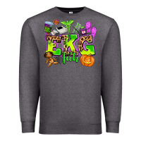 Charcoal Heather ekg tech nurse halloween Premium Sweatshirt - AdoDesignShop