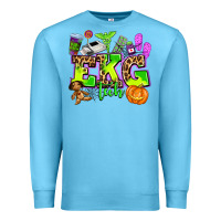 Ocean Blue ekg tech nurse halloween Premium Sweatshirt - AdoDesignShop