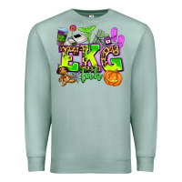 Seafoam ekg tech nurse halloween Premium Sweatshirt - AdoDesignShop