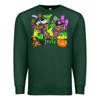 Sports Green ekg tech nurse halloween Premium Sweatshirt - AdoDesignShop