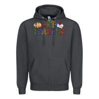 Smoke art teacher Zipper Hoodie - Zillion Design Studio