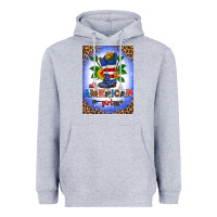 Heather Grey all american girl air freshener Heavyweight Hoodie - HRA Design Shop